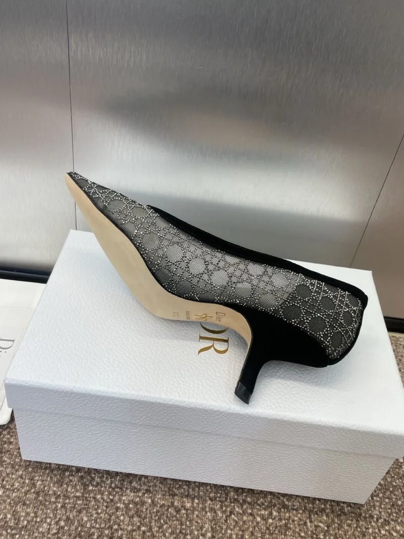 Minimalist Christian Dior Heeled Shoes 22062
