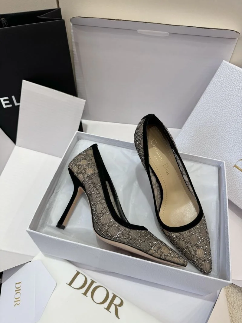 Packable Christian Dior Heeled Shoes 22063