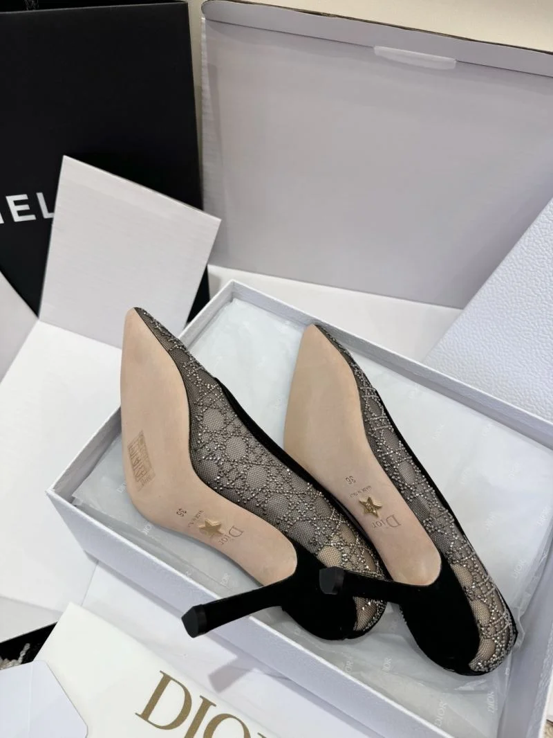 Packable Christian Dior Heeled Shoes 22063