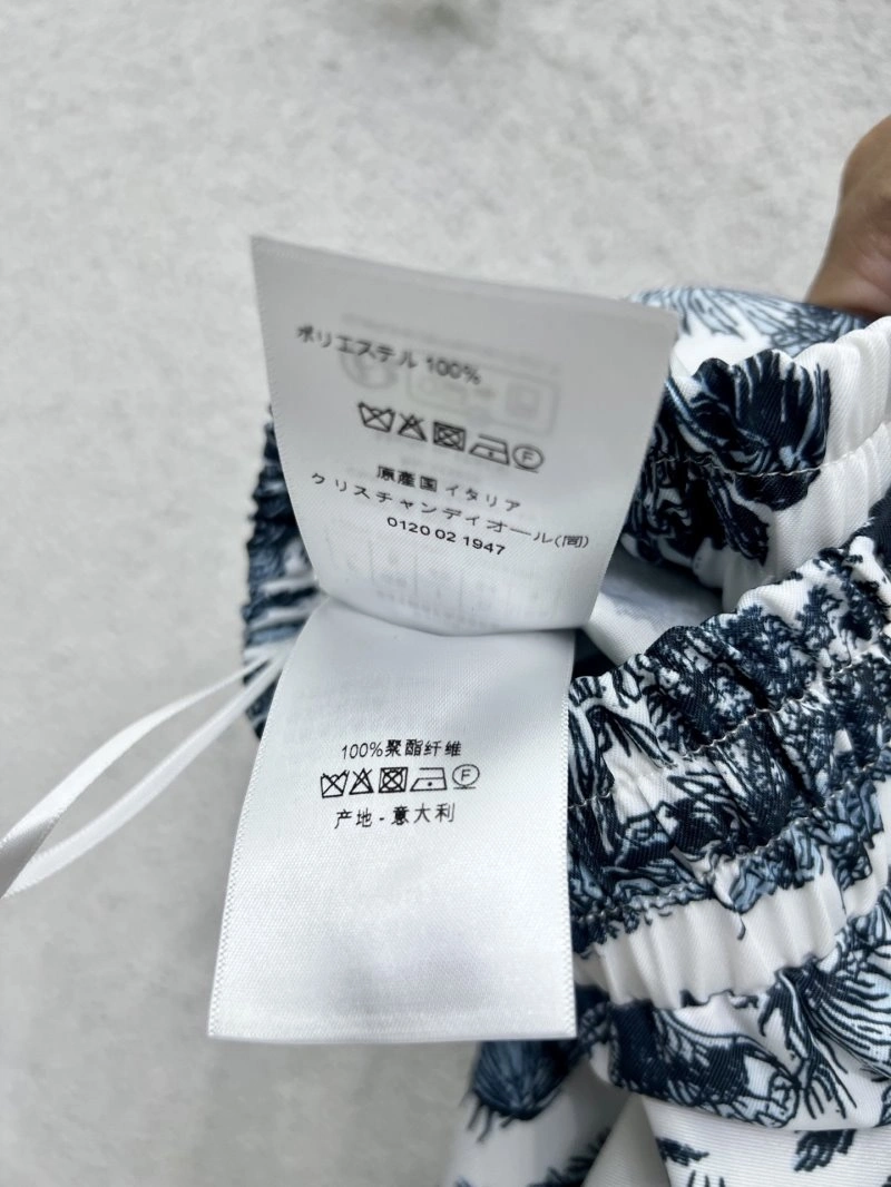 MoistureWicking Christian Dior Long Pants 113004