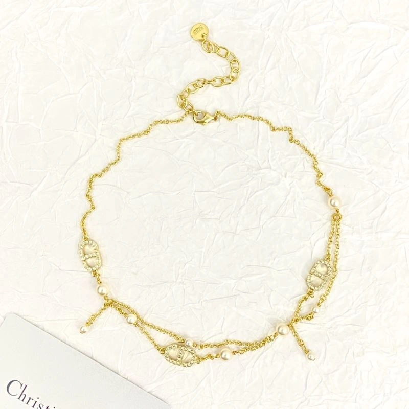 Minimalist Christian Dior Necklaces 236073