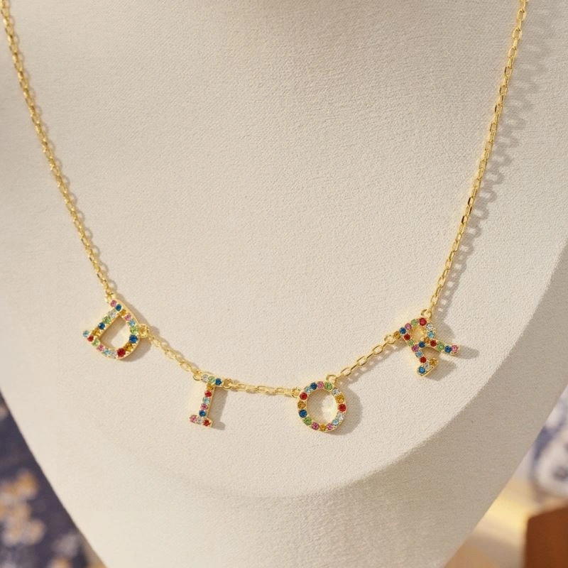 Breathable Christian Dior Necklaces 235203