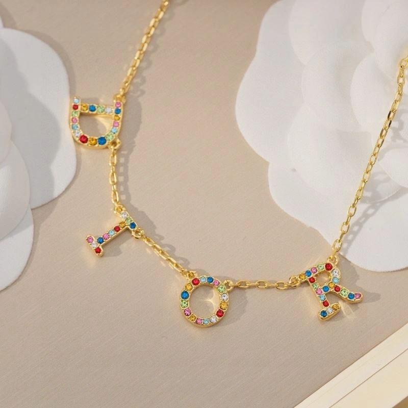 Breathable Christian Dior Necklaces 235203