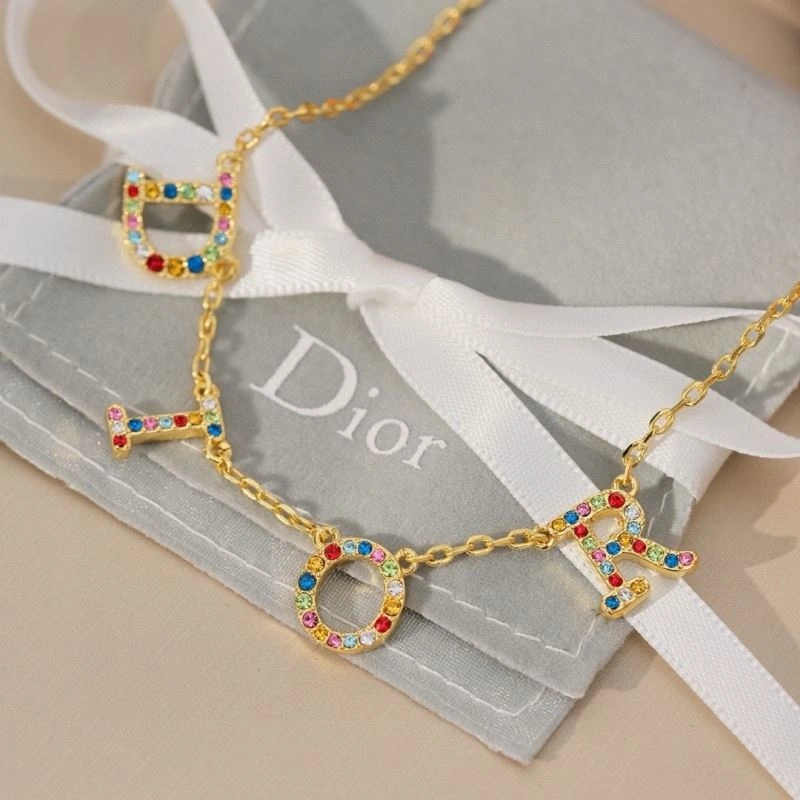 Breathable Christian Dior Necklaces 235203