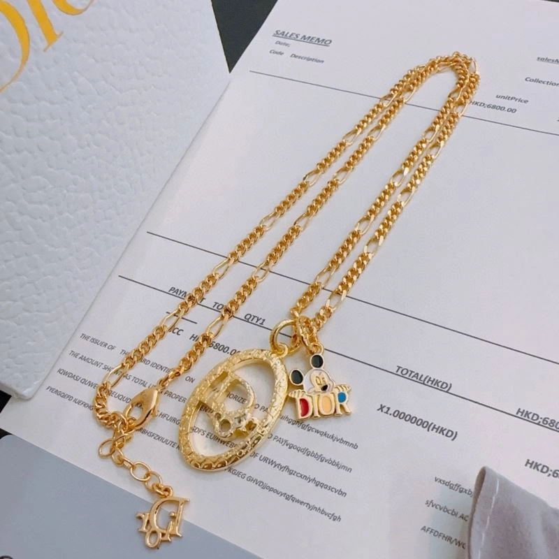 Chic Christian Dior Necklaces 235186
