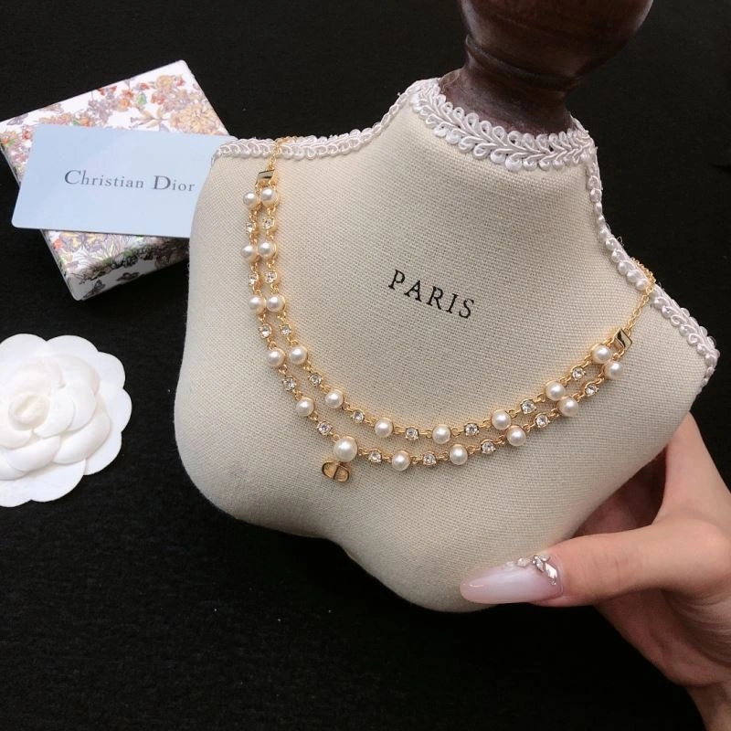 SmoothTexture Christian Dior Necklaces 234781