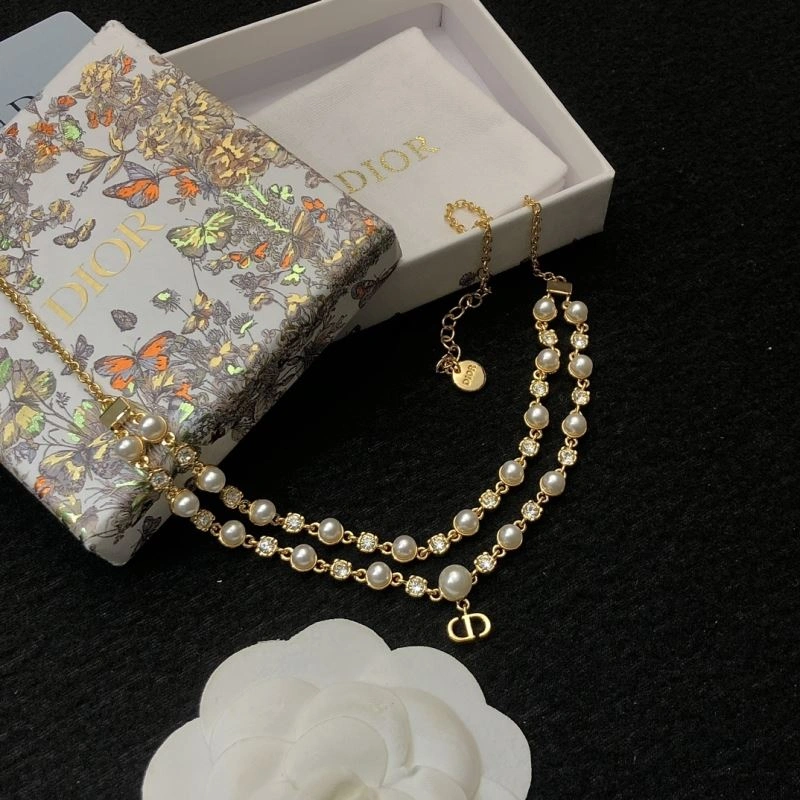 SmoothTexture Christian Dior Necklaces 234781