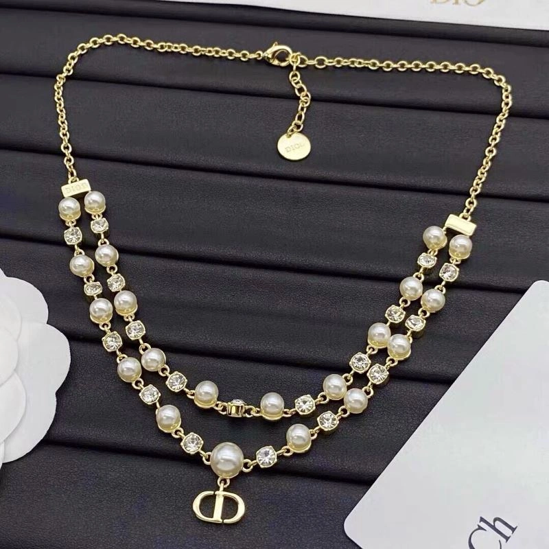 SmoothTexture Christian Dior Necklaces 234781