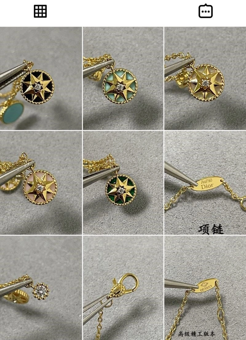 Christian Dior Necklaces ZipUp 234092