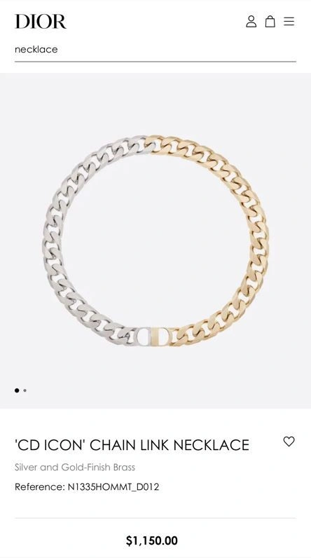 Affordable Christian Dior Necklaces 233789