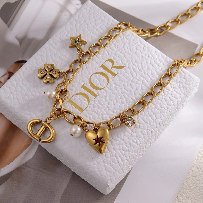 Sleek Christian Dior Necklaces 232968