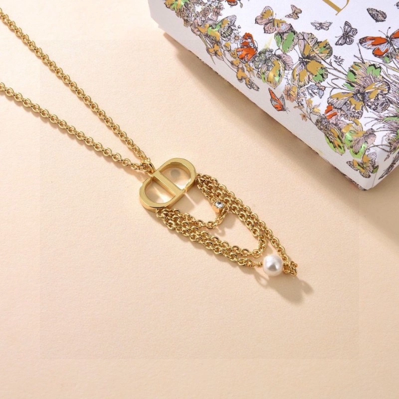 Youthful Christian Dior Necklaces 232954