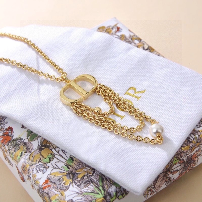 Youthful Christian Dior Necklaces 232954