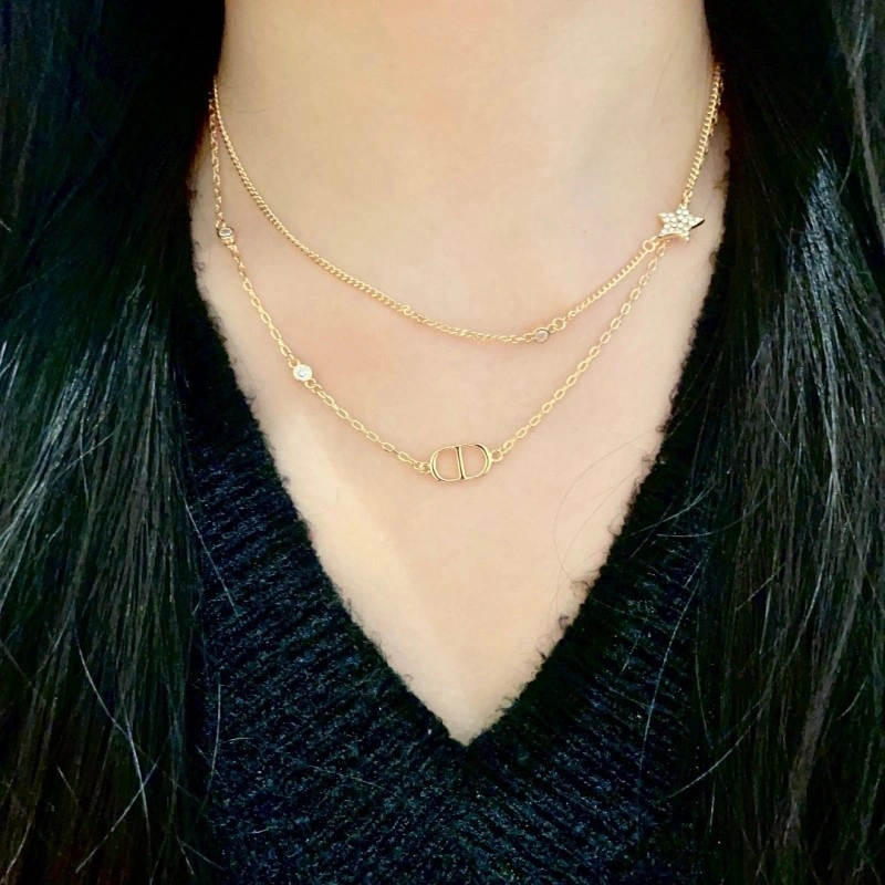 Youthful Christian Dior Necklaces 232942