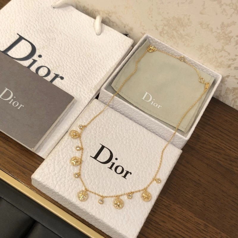 Minimalist Christian Dior Necklaces 232514