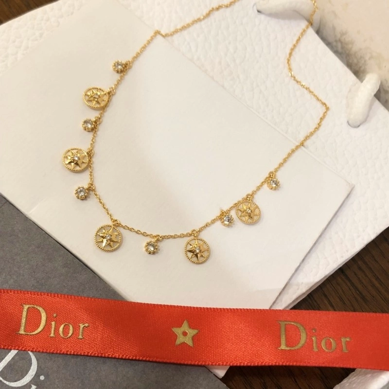 Minimalist Christian Dior Necklaces 232514