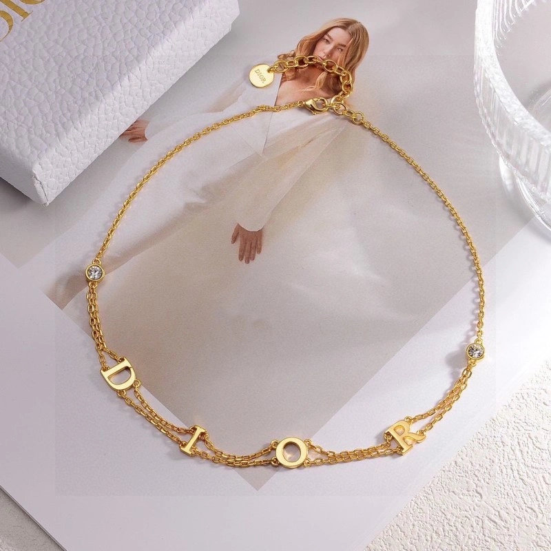 Stretchable Christian Dior Necklaces 232477