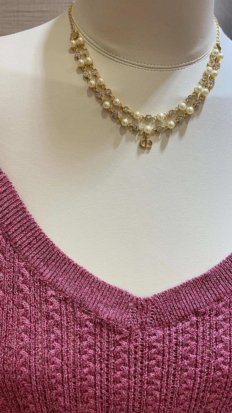 Cozy Christian Dior Necklaces 232472