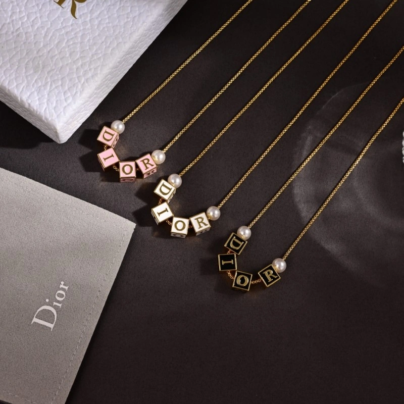 Colorful Christian Dior Necklaces 232491