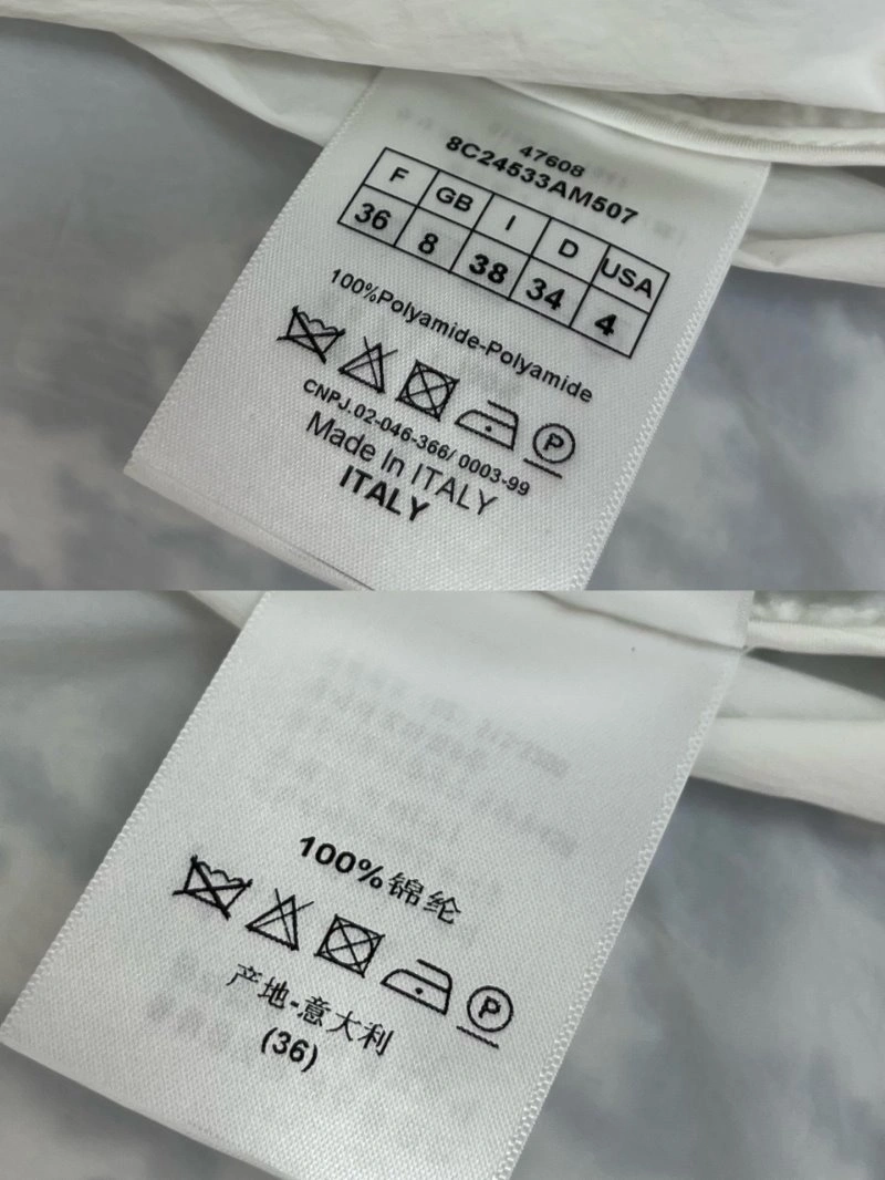 Breathable Christian Dior Outwear 113756