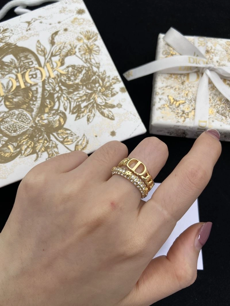 Stretchable Christian Dior Rings 235985