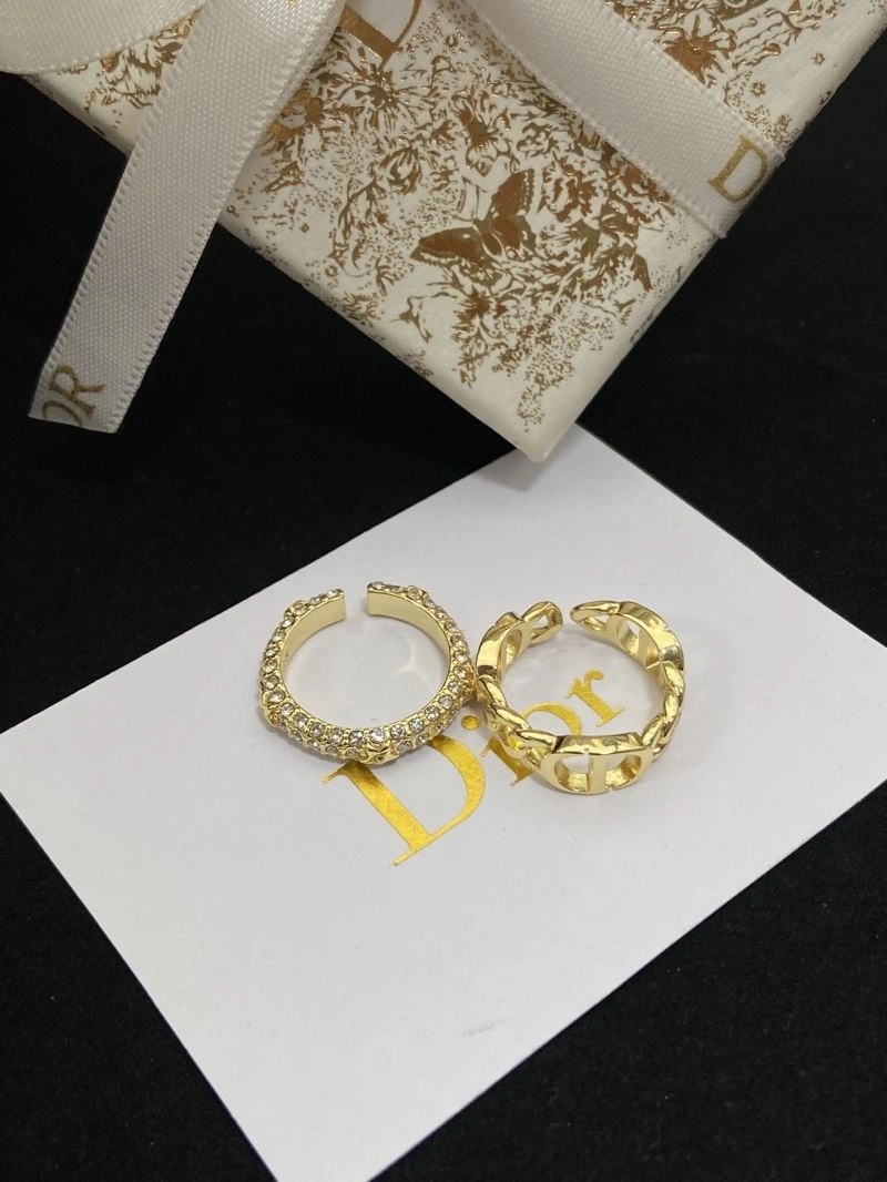 Stretchable Christian Dior Rings 235985