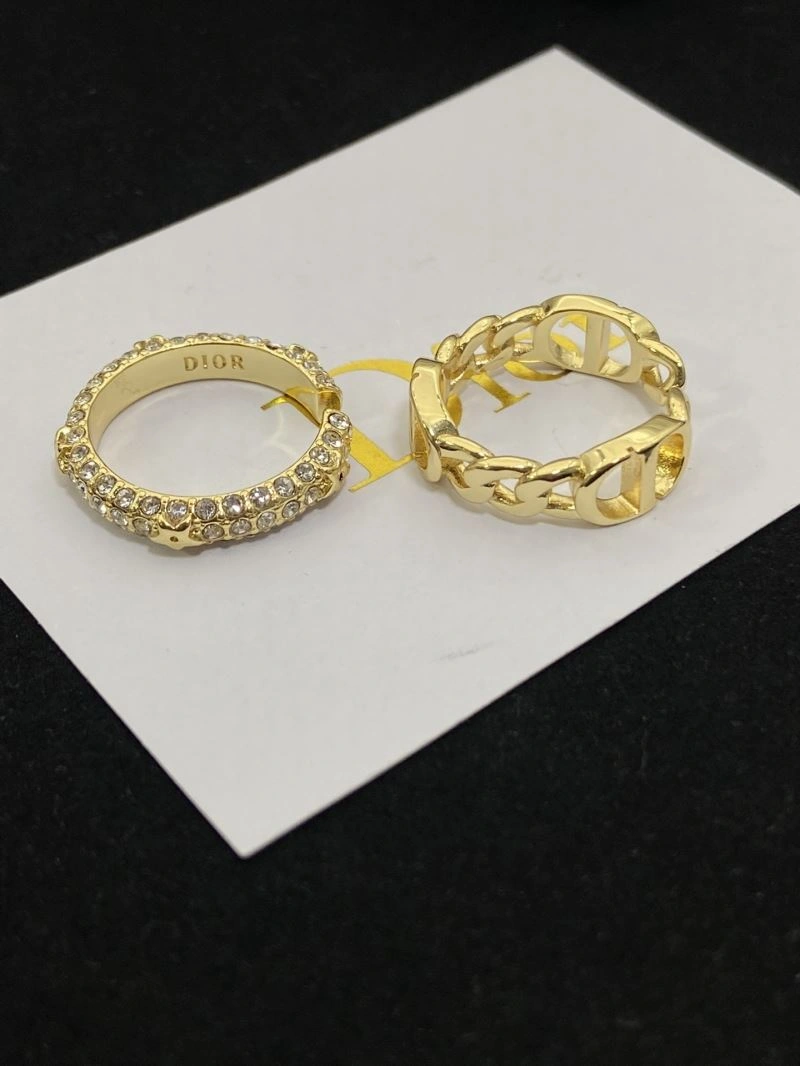 Stretchable Christian Dior Rings 235985