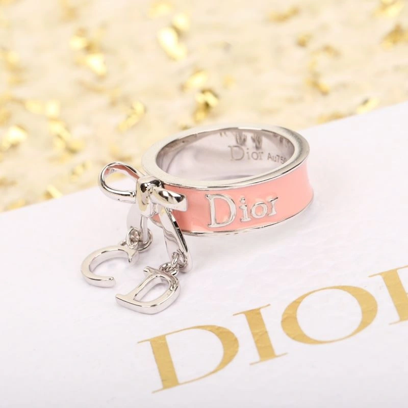 Minimalist Christian Dior Rings 235920
