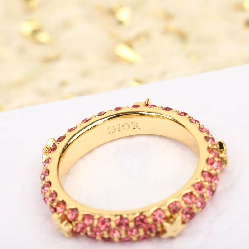 Colorful Christian Dior Rings 235910