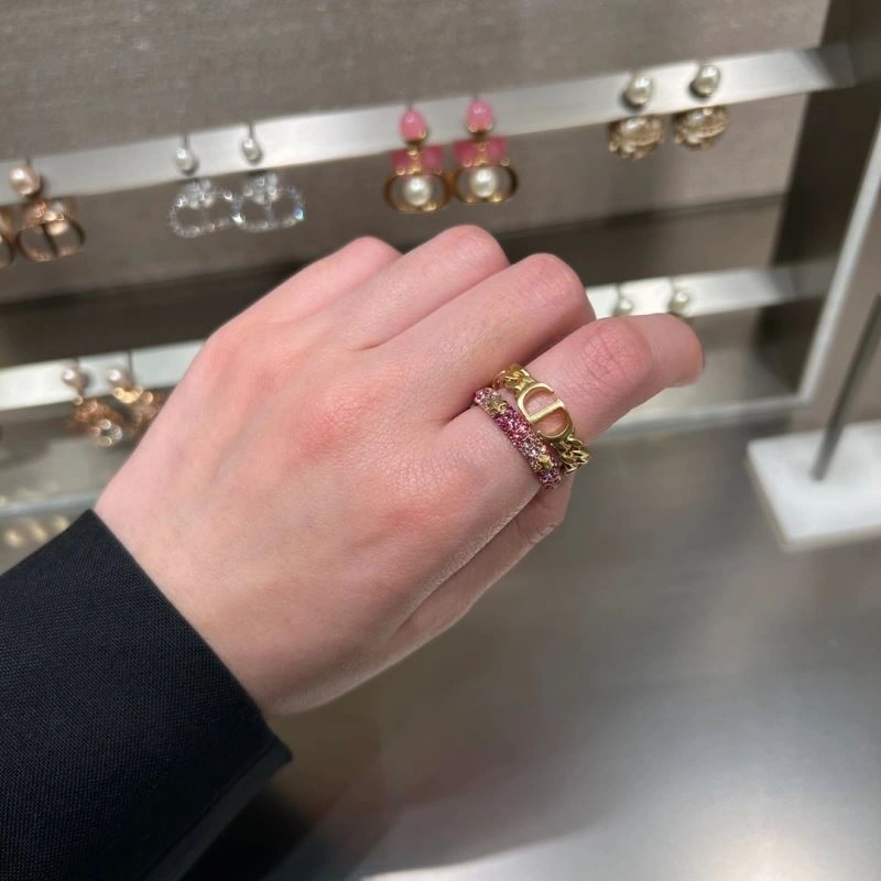 Colorful Christian Dior Rings 235910