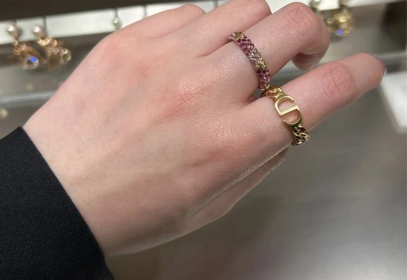 Colorful Christian Dior Rings 235910