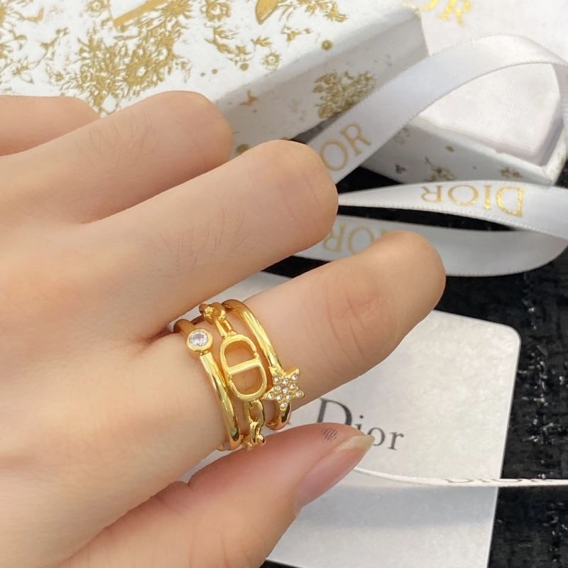 Chic Christian Dior Rings 236379