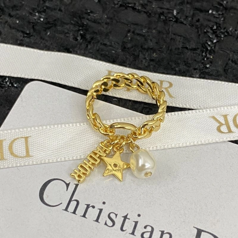 Stretchable Christian Dior Rings 235422