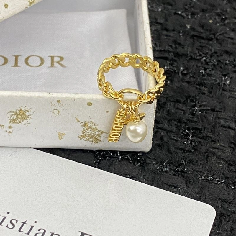 Stretchable Christian Dior Rings 235422