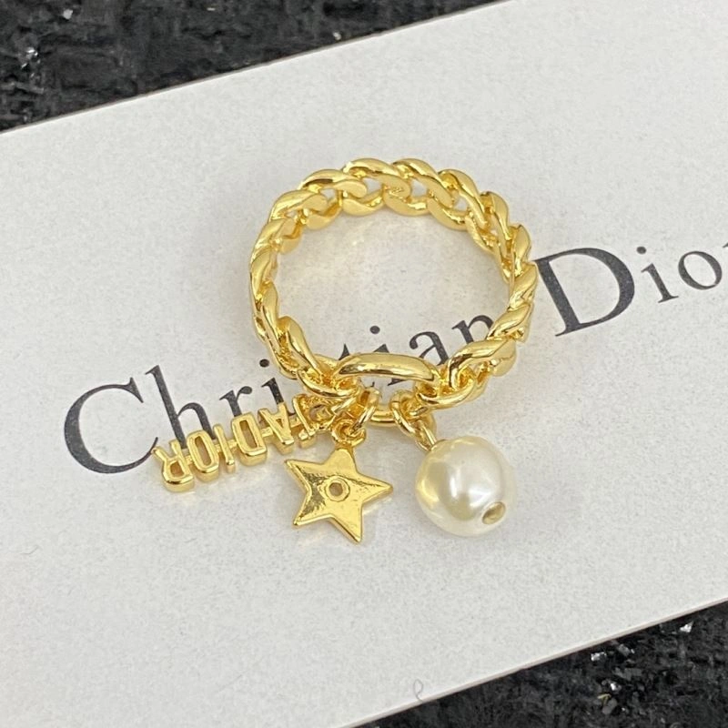 Stretchable Christian Dior Rings 235422