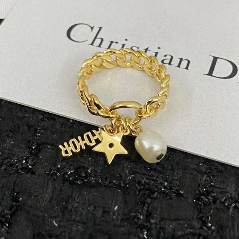 Stretchable Christian Dior Rings 235422
