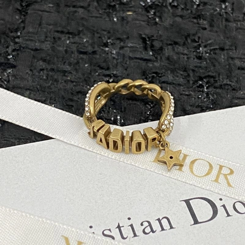 Lightweight Christian Dior Rings 235451