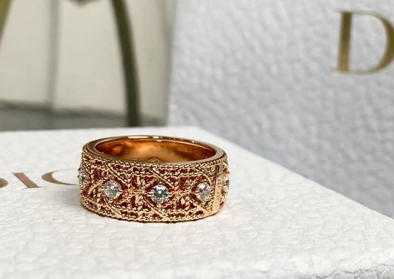 Minimalist Christian Dior Rings 234050