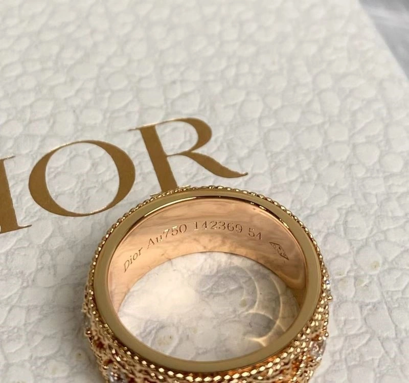 Minimalist Christian Dior Rings 234050