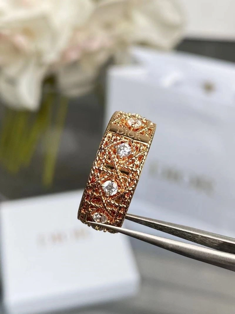 Minimalist Christian Dior Rings 234050