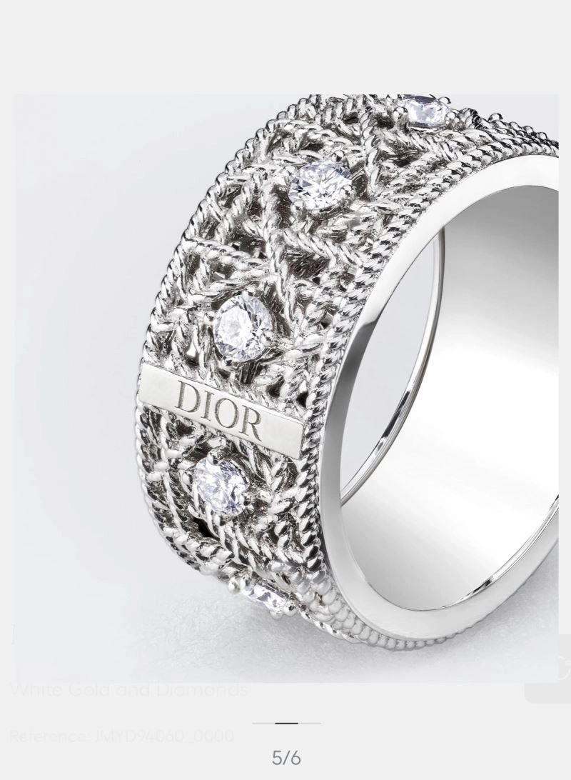 Practical Christian Dior Rings 233304