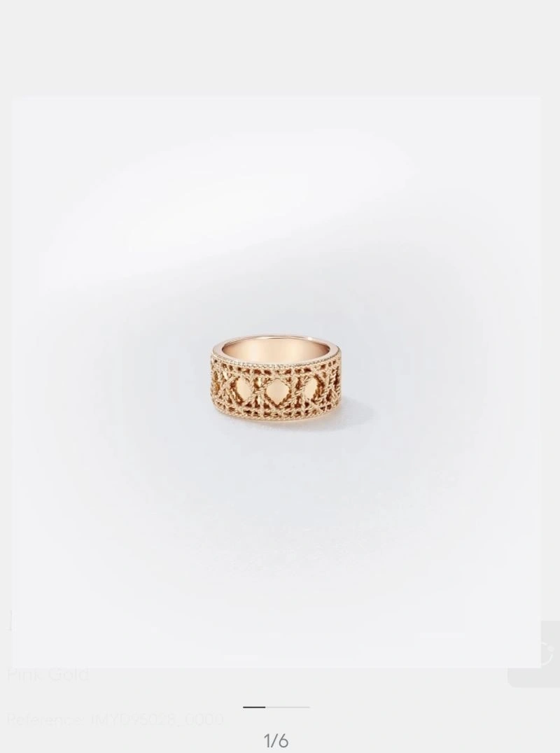 Resilient Christian Dior Rings 233349