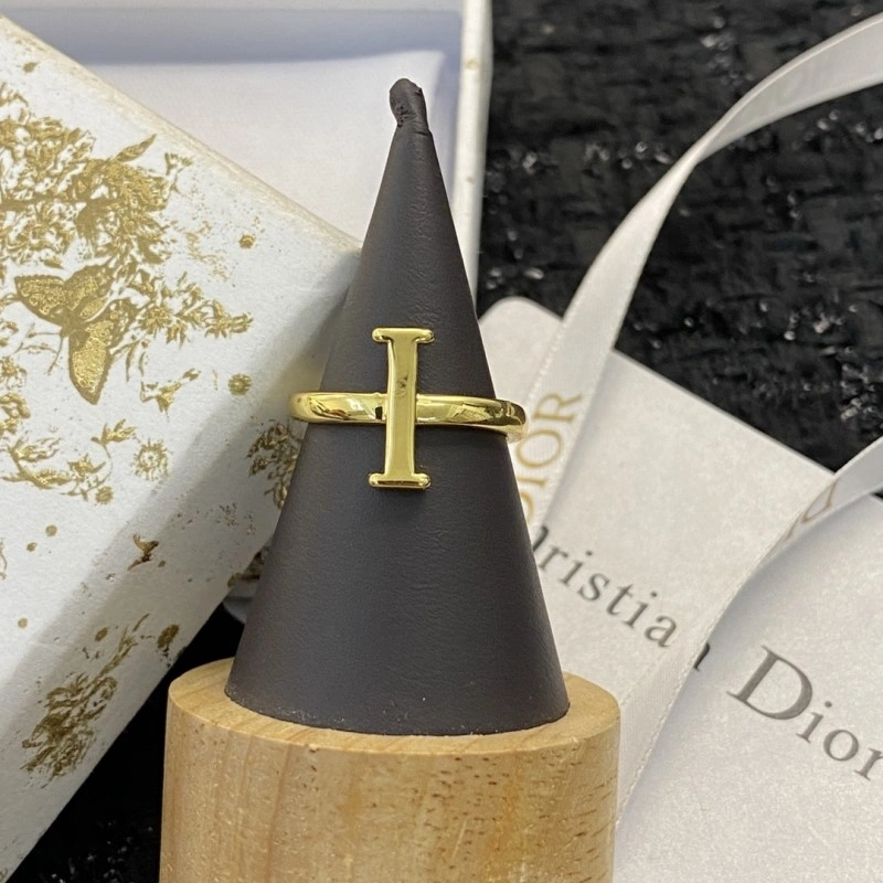 Minimalist Christian Dior Rings 232426