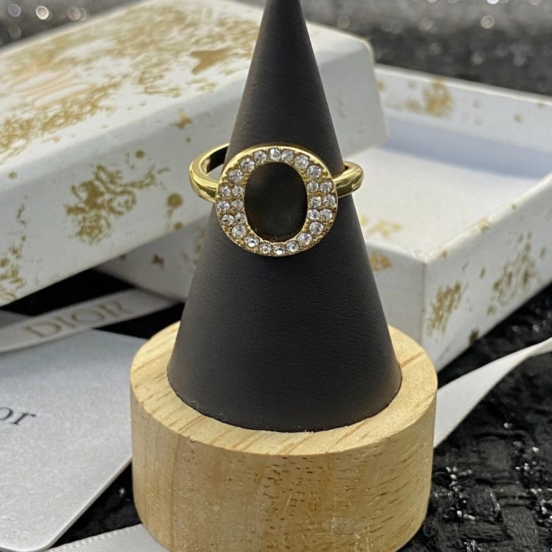 Minimalist Christian Dior Rings 232426