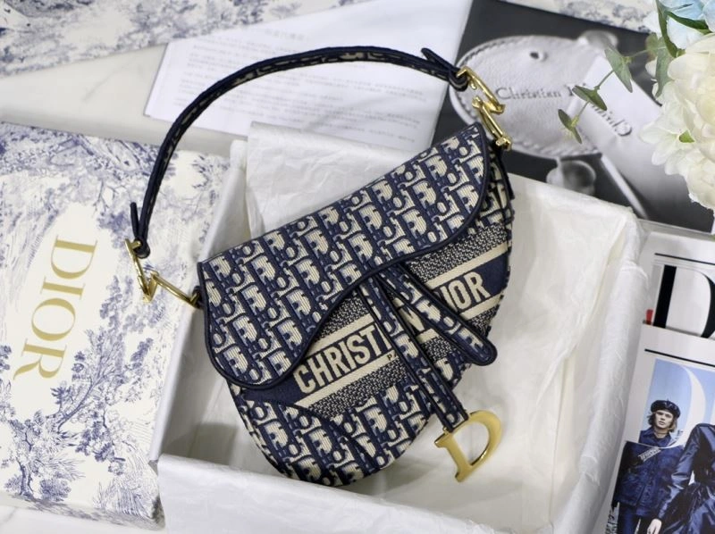 Sophisticated Christian Dior Saddle Bags 75705