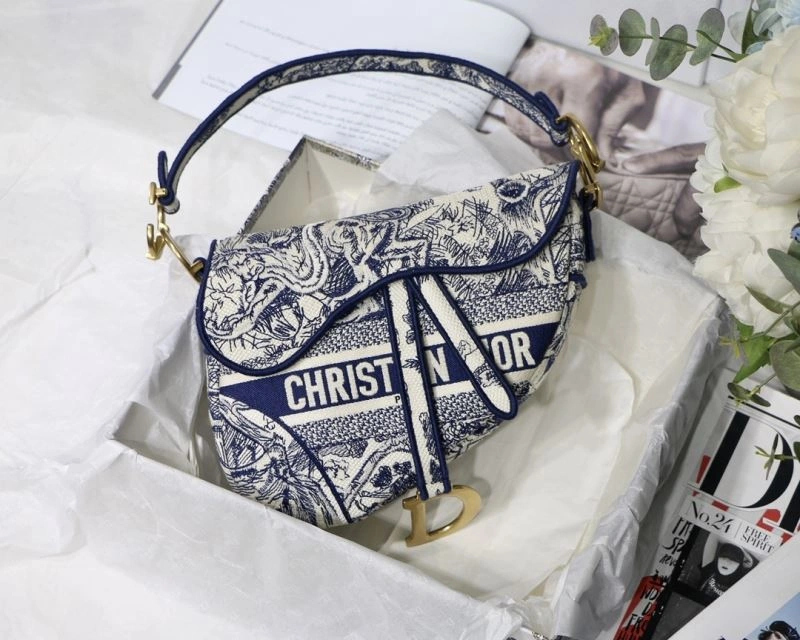 Tailored Christian Dior Saddle Bags 75734