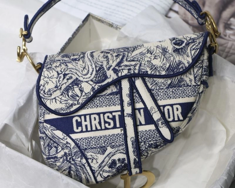 Tailored Christian Dior Saddle Bags 75734