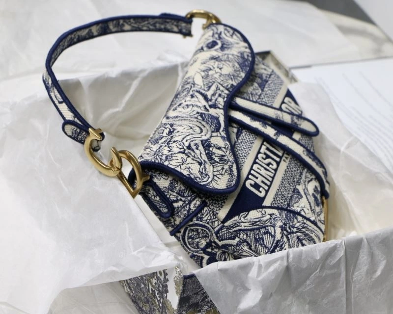 Tailored Christian Dior Saddle Bags 75734
