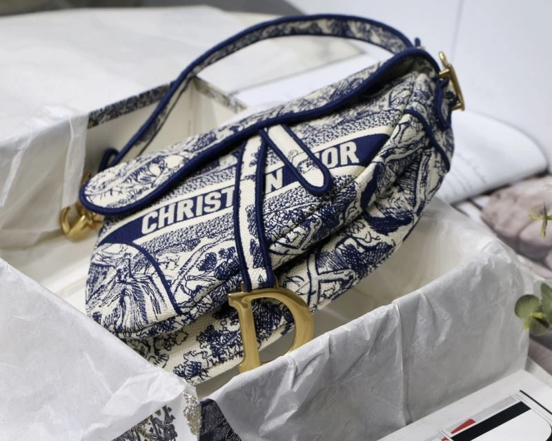 Tailored Christian Dior Saddle Bags 75734