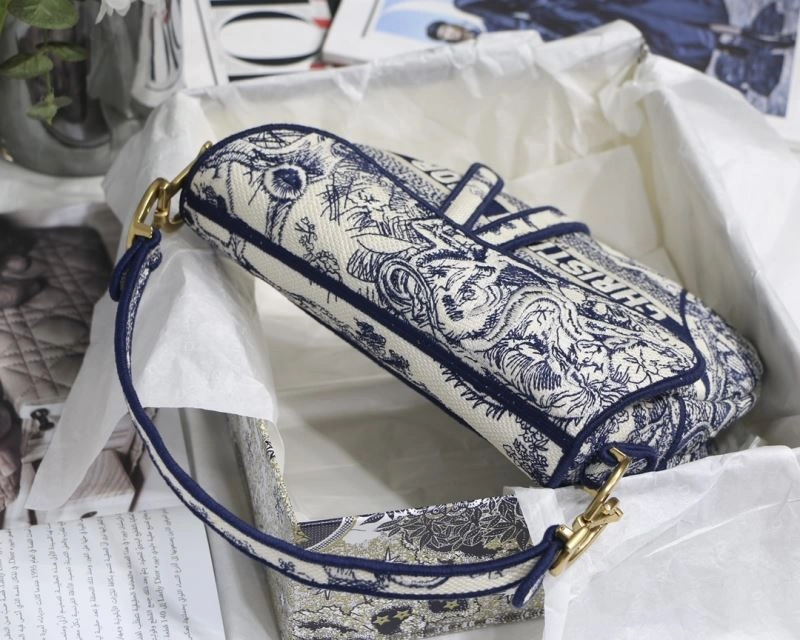 Tailored Christian Dior Saddle Bags 75734